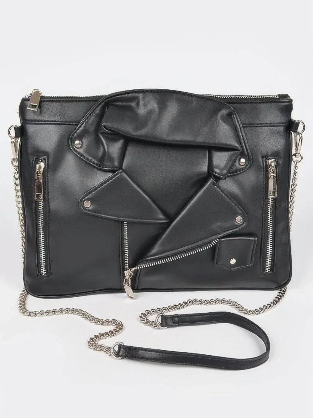 Faux Leather Novelty Bag